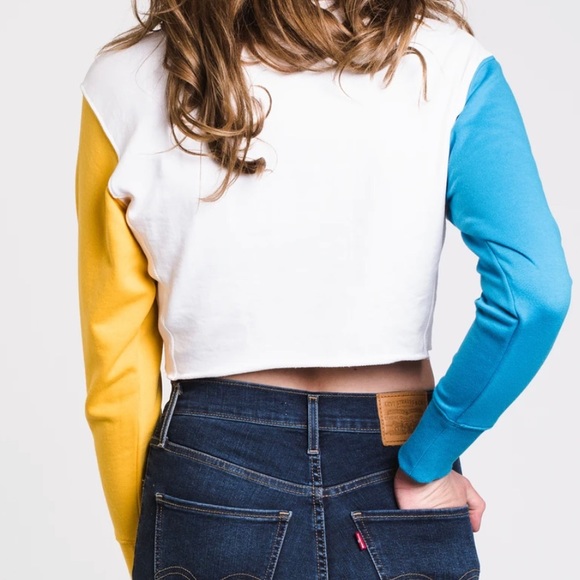 NWT Starter cropped Sweatshirt - Picture 3 of 10